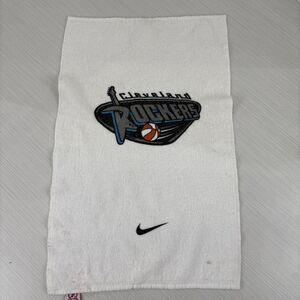 Cleveland Rockers WNBA Souvenir Towel Nike White Silver Guitar Stains